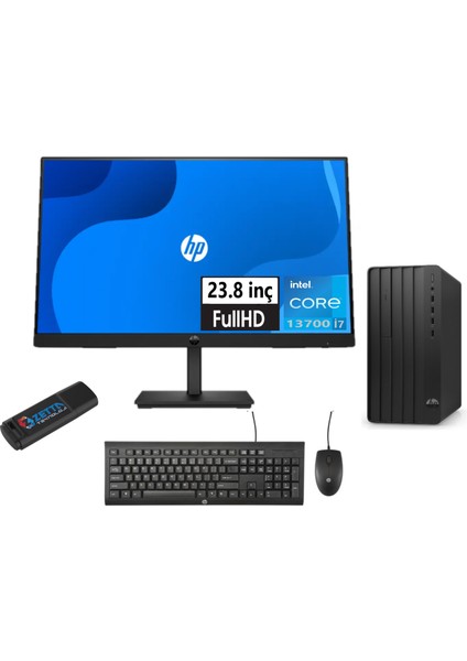 290 Pro G9 Intel Core I7 13700 64GB 256GB SSD Intel® UHD Graphics Freedos 23.8 Fhd Monitör 238T2X1ESW37+WEBLEGELSINUSBBELLEK