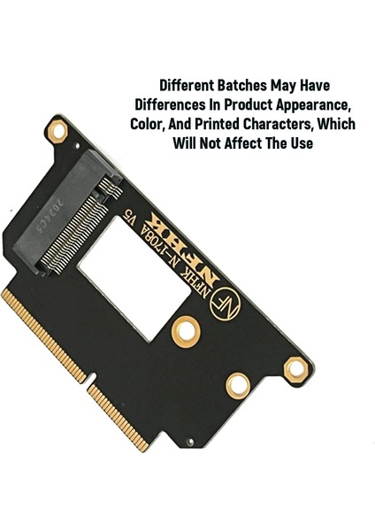 A1708 Adaptör Kartı Nvme Sabit Disk Adaptör Panosu M.2 Ila 2016 2017MACBOOK/PRO Sabit Disk Adaptörü, B (Yurt Dışından)