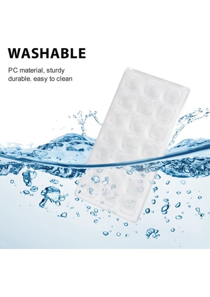 3D Çikolata Kalıp Ev Yapımı Kare Çikolata Diy Pasta Araçları Polikarbonat Çikolata Kalıpları (Yurt Dışından) indirimleri