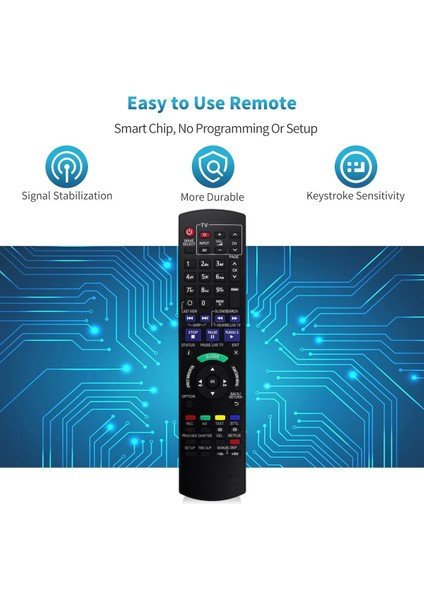 Blu-Ray Için N2QAYB000780 Uzaktan Kumandayı Değiştirin (Yurt Dışından) fiyatları