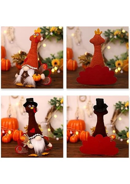 Güz Cüceler Peluş, El Yapımı Parlayan Türkiye Sonbahar Süslemeleri Hasat Hediye, Ev Mutfak Dekor Malzemeleri B (Yurt Dışından) fırsatları