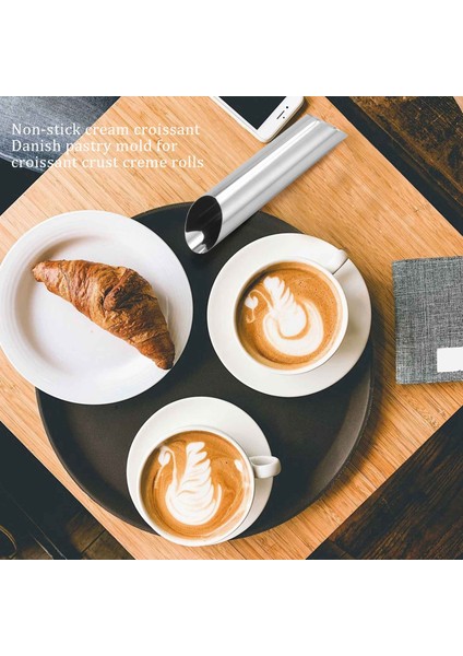 Cannoli Tüpler, 5 Inç Paslanmaz Çelik Cannoli Formları Yapışmaz Krem Boynuz Danimarka Pastası Kabuklu Kremalı Rulo 15'li Paket (Yurt Dışından) fiyatları