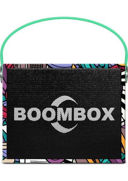Bluetooth Hoparlörler Stereo Kablosuz Dış Mekan Hoparlörleri Kamp Seyahati Için Uygundur Yeşil (Yurt Dışından)