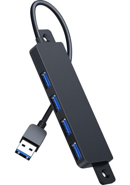 USB Hub 3.0 Çoklu USB Ayırıcı 4 USB Bağlantı Noktası 3.0 Akıllı Telefon Bilgisayar Pro Pc Hub Için Şarj Gücü ile C,30CM (Yurt Dışından)