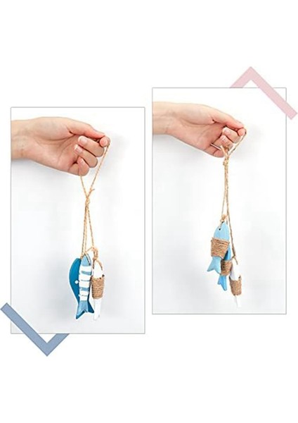 Deniz Duvar Asılı Süsleme Ahşap Balık Dekor Akdeniz Tarzı Ahşap Kolye Süsler Duvar Kapı Asılı Dekor Için (Yurt Dışından) modelleri