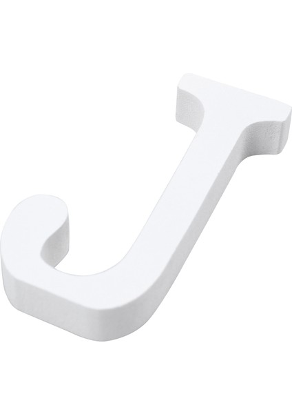 Düğün Dekorasyonu Ahşap Beyaz Harf Dekoratif El Sanatları (J) (Yurt Dışından)