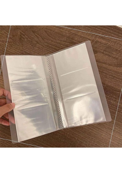 Pvc Şeffaf Takı Anti Oksidasyon Fermuarlı Çanta, Takı Küpe Organizatör Depolama Kitap Çantası, Takı Saklama Kitabı (84 Hücreler) (Yurt Dışından)