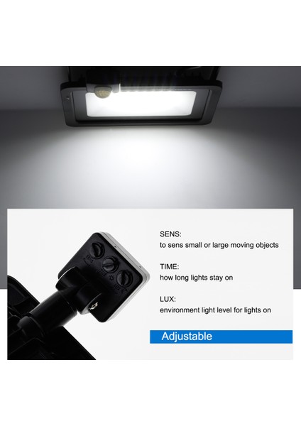LED Projektör Pır Hareket Sensörü Reflektör 50W LED Projektör Spot Duvar Dış Aydınlatma Beyaz Soğuk Beyaz (Yurt Dışından) fiyatları