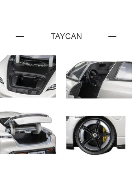 Karsan Welly 1:24 Porsche Taycan Turbo S 24107W modelleri
