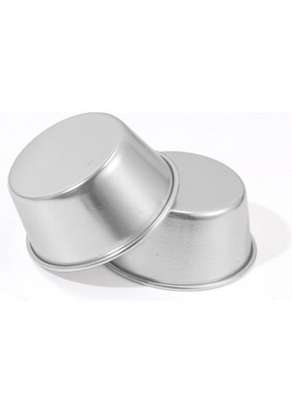 8 Parça Bireysel Puding Bardak Mini Çikolata Erimiş Tavalar Yapışmaz Cupcake Kek Kurabiye Puding Kalıbı (Yurt Dışından)