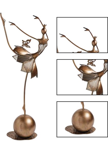 Dans Eden Heykel Soyut Reçine Heykel Sanat El Sanatları Modern Zarif Dans Hareketleri Koleksiyon Heykelcik Süsler Tv B (Yurt Dışından)