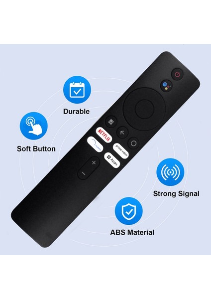 Xmrm-M8 Uzaktan Kumanda Mi Tv 5A Serisi Için Değiştirin L65M6-RA X43 Için Bluetooth Sesli Uzaktan Kumanda (Yurt Dışından)