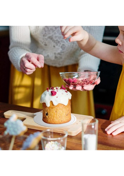 200 Adet 3.5 Inç Kek Panoları Mini Yuvarlak Kek Karton Mousse Cupcake, Kek Tatlı, Kek Dekorasyon, Çok Renkli (Yurt Dışından)