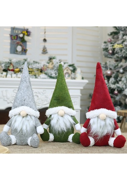 Ev Için Yüzü Olmayan Noel Baba Bebek Noel Gnome Peluş Figürinler Doğum Günü Hediyesi Için 3'lü Paket (Yurt Dışından) fırsatları