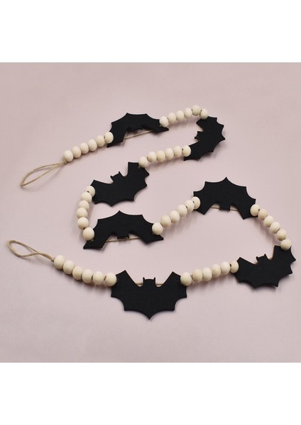 Boncuklu Yarasa Etiketi Ev Aksan Dekor Çelenk Cadılar Bayramı Çelenk Yarasalar Çelenk Boncuk Garland Halat ile Bahçe Ağacı Dekorasyon (Yurt Dışından) modelleri