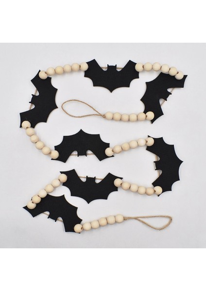 Boncuklu Yarasa Etiketi Ev Aksan Dekor Çelenk Cadılar Bayramı Çelenk Yarasalar Çelenk Boncuk Garland Halat ile Bahçe Ağacı Dekorasyon (Yurt Dışından) fırsatları