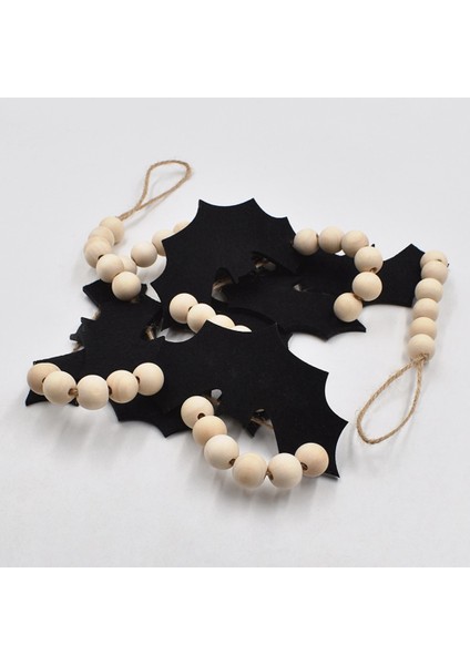 Boncuklu Yarasa Etiketi Ev Aksan Dekor Çelenk Cadılar Bayramı Çelenk Yarasalar Çelenk Boncuk Garland Halat ile Bahçe Ağacı Dekorasyon (Yurt Dışından) indirimleri