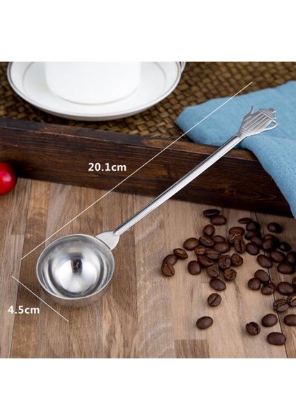 3 Adet 10G Paslanmaz Çelik Kahve Kaşığı Konteyner Kaşık Tatlı Dondurma Çay Ölçme Çay Kaşığı Mutfak Aksesuarları (Yurt Dışından) fırsatları