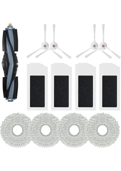 Deebot X1S PRO/T10S Pro Elektrikli Süpürge Aksesuarları Ana Fırça Hepa Filtre Paspas Bezi Toz Torbası Parçaları (Yurt Dışından) indirimleri