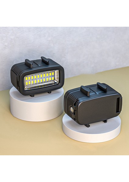Kamera Için 20LED Taşınabilir Dalış Dolgu Işığı Açık Canlı Fotoğraf Aydınlatma Fotoğraf Fotoğraf Işığı (Yurt Dışından)