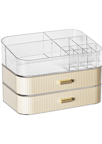 Masaüstü Kozmetik Saklama Kutusu Toz Geçirmez Makyaj Organizatör Pamuk Pedler Için Banyo Takı Organizatör Kozmetik Için (Yurt Dışından) fiyatları