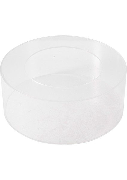 1 Adet Yuvarlak Akrilik Kek Teşhir Panosu Kek Kenar Pürüzsüz Kazıyıcı Kek Tepsisi Dıy Yuvarlak Dekor Kek Doldurulabilir Kurulu(C) (Yurt Dışından)