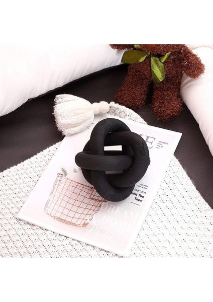 Ahşap Zincir Bağlantı Dekoru 3 Bağlantı Ahşap Düğüm Dekor El Oyma Dekor Modern Çiftlik Evi Raf Dekor Boho Ahşap Renk (Yurt Dışından) fırsatları