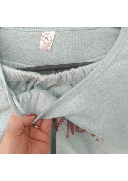 Kadın Interlok Kışlık Pijama Takımı fiyatları
