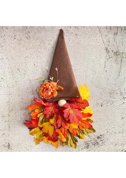 Kapı Dekoru Için Güz Çelengi, Sonbahar Hasadı Için Akçaağaç Yaprağı Peri ile Güz Burcu Ön Sundurma Duvar Şömine Güz (Yurt Dışından) fiyatları