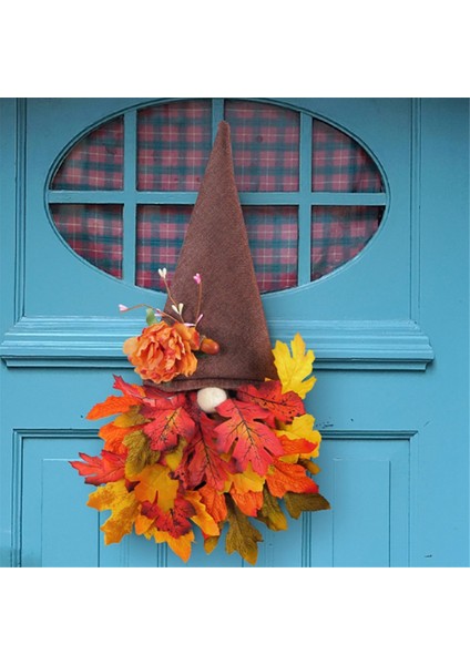 Kapı Dekoru Için Güz Çelengi, Sonbahar Hasadı Için Akçaağaç Yaprağı Peri ile Güz Burcu Ön Sundurma Duvar Şömine Güz (Yurt Dışından) indirimleri