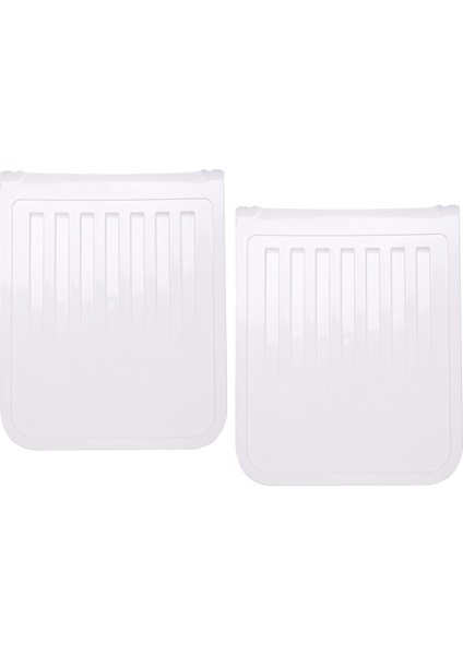 2 Adet Otomatik Kaydırma Yumurta Depolama Tutucu, Yumurta Depolama Rafı Buzdolabında Gıda Koruyucular Yumurta Plastik Space Saver Beyaz (Yurt Dışından)