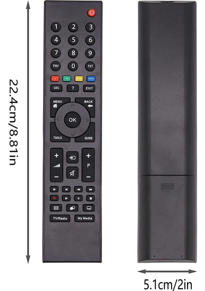 RC3214801 03 Için Yedek Uzaktan Kumanda, Uzaktan Kumanda Smart Tv P7187 Için Tv Uzaktan Kumandası (Yurt Dışından)