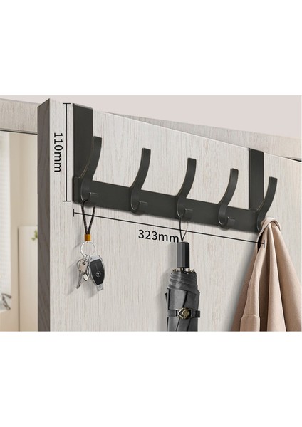 Kapı Üstü Kolları Uzatılmış Kanca Askısı - Banyo Aksesuarları ve Havluluk Organizasyonu (Yurt Dışından) indirimleri