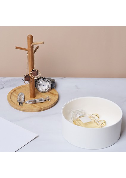 Ağaç Dalı Depolama Tepsisi Anahtar Askı Depolama Tepsisi Ekran Takı Tutucu Minimalist Çok Fonksiyonlu Organizatör Raf B (Yurt Dışından)