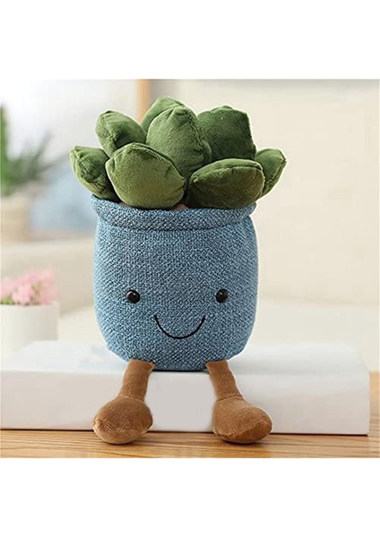 Lale Peluş Oyuncak, Saksı Dolması Peluş Yastık Dekorasyonu, Yumuşak Oyuncak Etli Bitkiler Arkadaş Atmak Yastık (Yurt Dışından)