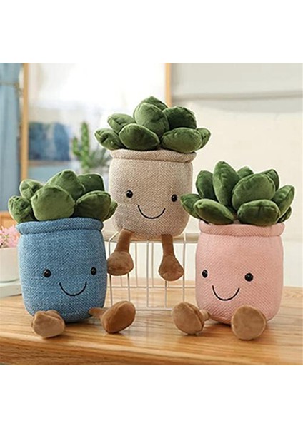 Lale Peluş Oyuncak, Saksı Dolması Peluş Yastık Dekorasyonu, Yumuşak Oyuncak Etli Bitkiler Arkadaş Atmak Yastık (Yurt Dışından)