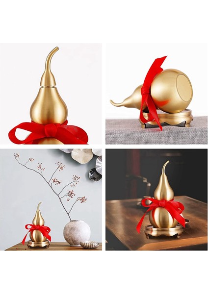 Feng Shui Dekoru-Mükemmel Ev Dekorasyonu Için Kırmızı Şeritli Pirinç Lou, Masa, Kitaplık, Tam Pirinç Eserlera (Yurt Dışından) indirimleri