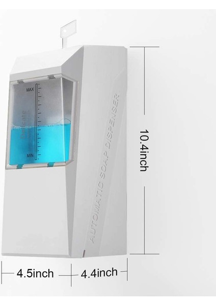 Otomatik Sabunluk Duvara Montaj - 1000ML/33OZ - Banyo/mutfak Için Temassız El Sabunu Dispenseri, Sprey (Yurt Dışından)