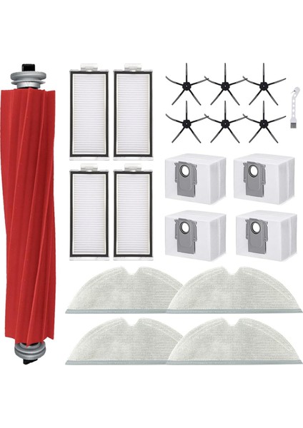 Max/ Max+ Elektrikli Süpürge Ana Yan Fırçası Hepa Filtre Mops Toz Torbası Için Yedek Aksesuarlar (Yurt Dışından)