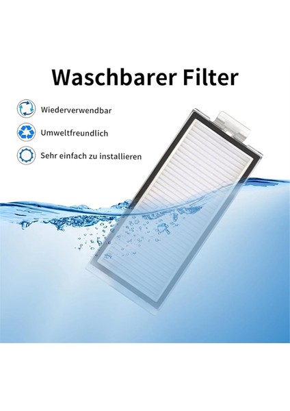 Max/ Max+ Elektrikli Süpürge Ana Yan Fırçası Hepa Filtre Mops Toz Torbası Için Yedek Aksesuarlar (Yurt Dışından)