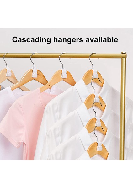 Askı Bağlantı Kancaları, 200 Adet Ceket Elbise Askı Kancaları Dolaplar Için Süper Yer Tasarruflu Askılar, Mavi (Yurt Dışından) modelleri