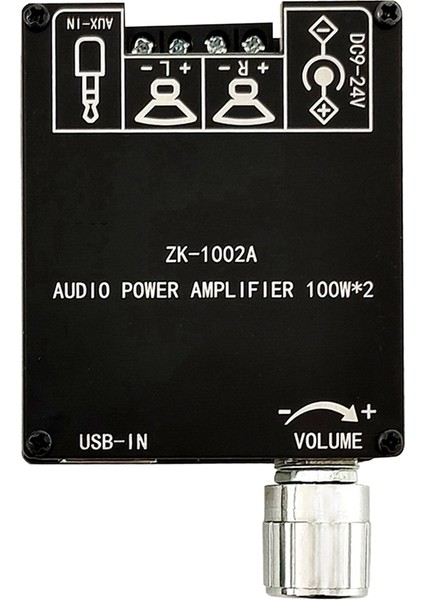-1002A 5.1 Bluetooth Güç Amplifikatörü Kartı 100W Kanal Amplifikatör Kartı, Ses Kutusu Için Kısa Devre Koruması ile (Yurt Dışından)