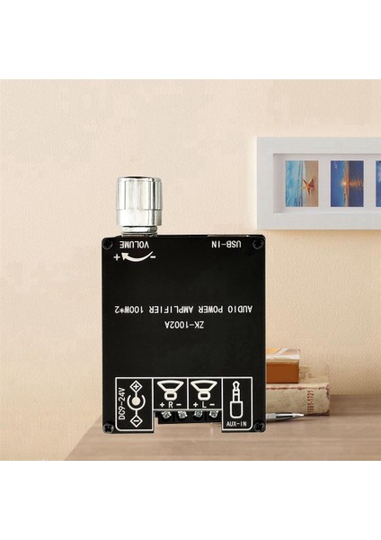 -1002A 5.1 Bluetooth Güç Amplifikatörü Kartı 100W Kanal Amplifikatör Kartı, Ses Kutusu Için Kısa Devre Koruması ile (Yurt Dışından)