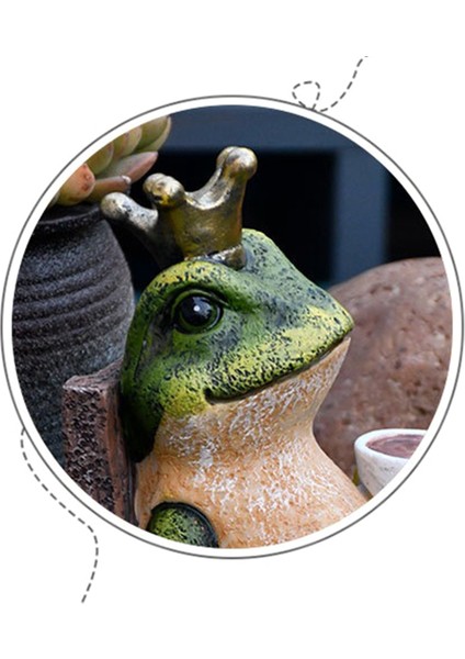 Minyatür Kurbağa Bahçe Heykeli Cadılar Bayramı Süslemeleri Peri Bahçe Aksesuarları Açık Kapalı Bahçe Kurbağa Dekor (Yurt Dışından) indirimleri