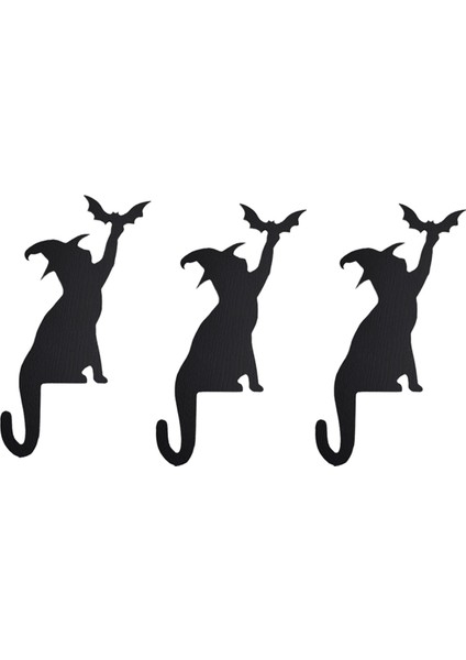 Yarasa Kanadı Kapı Topper ile Cadı Kediler, Kara Kediler Dekor, Cadı Kediler Cadılar Bayramı Kapı Köşe Dekoru, Kediler Kapı Bakıcısı (Yurt Dışından) fiyatları