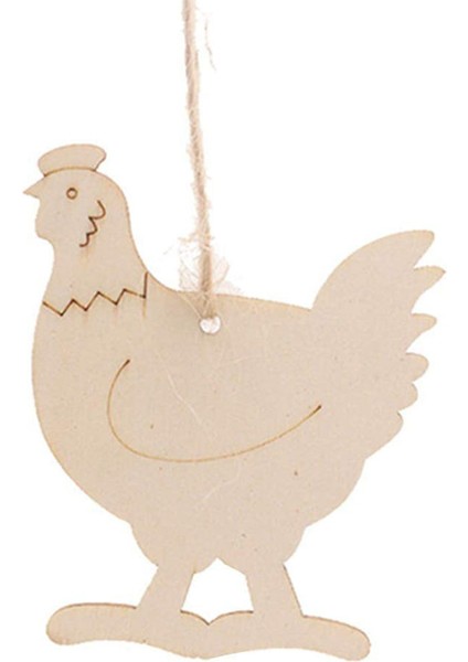 60 Adet/takım Dıy Ahşap Çip Asılı Kolye Mutlu Paskalya Dekorasyon Ev Süsleme (Yurt Dışından) indirimleri