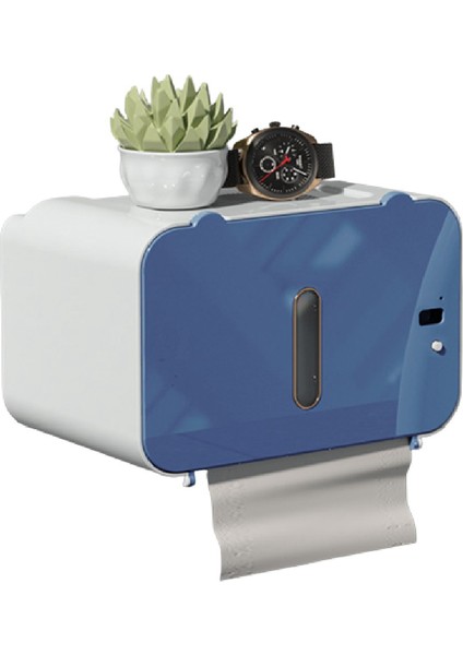 Duvara Monte Otomatik Mendil Indüksiyon Tuvalet Kağıdı Tutucu Mendil Kutusu Rafı Otomatik Kağıt Havlu Dispenseri (Yurt Dışından) fırsatları