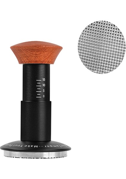 51MM Darbeli Toz Çekiç Otomatik Darbeli Sabit Basınçlı Toz Çekiç Kahve Baskı Makinesi Kahve Sebili (Kafes) (Yurt Dışından)