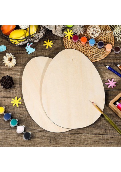 6 Adet 9.8 Inç Boş Ahşap Paskalya Yumurtaları Dıy Bitmemiş Ahşap Yumurta Sınıf El Sanatları Yumurta Şekli Ahşap Etiketler (Yurt Dışından) fiyatları