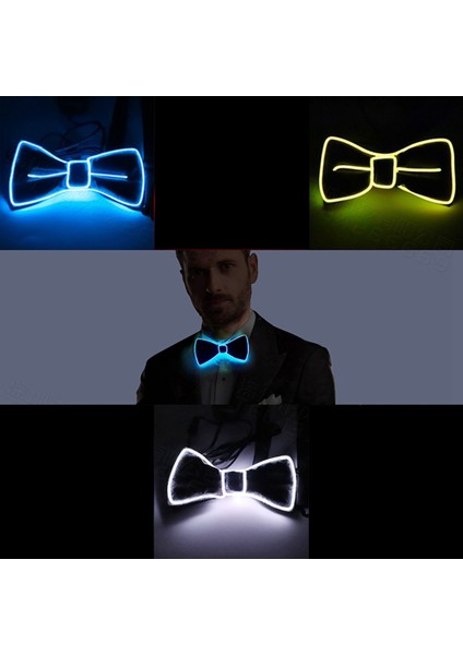 Erkek LED Askı Papyonları Müzik LED Tatil Maskeli Balo Toplarını Asmak Için Mükemmel (Yurt Dışından)